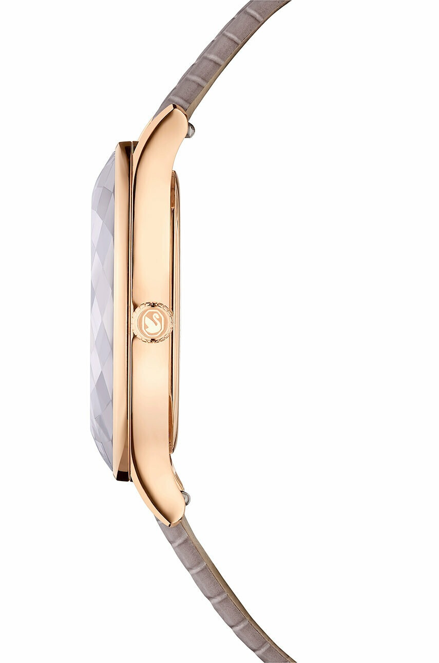 Swarovski Часовник OCTEA NOVA 5649999 дамски в кафяво - Pepit.bg