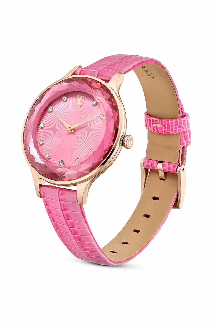 Swarovski Часовник OCTEA NOVA 5650030 дамски в розово - Pepit.bg