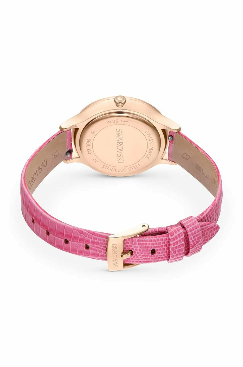 Swarovski Часовник OCTEA NOVA 5650030 дамски в розово - Pepit.bg