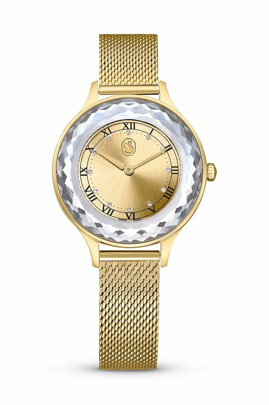 Swarovski Часовник OCTEA NOVA 5649993 дамски в златисто - Pepit.bg