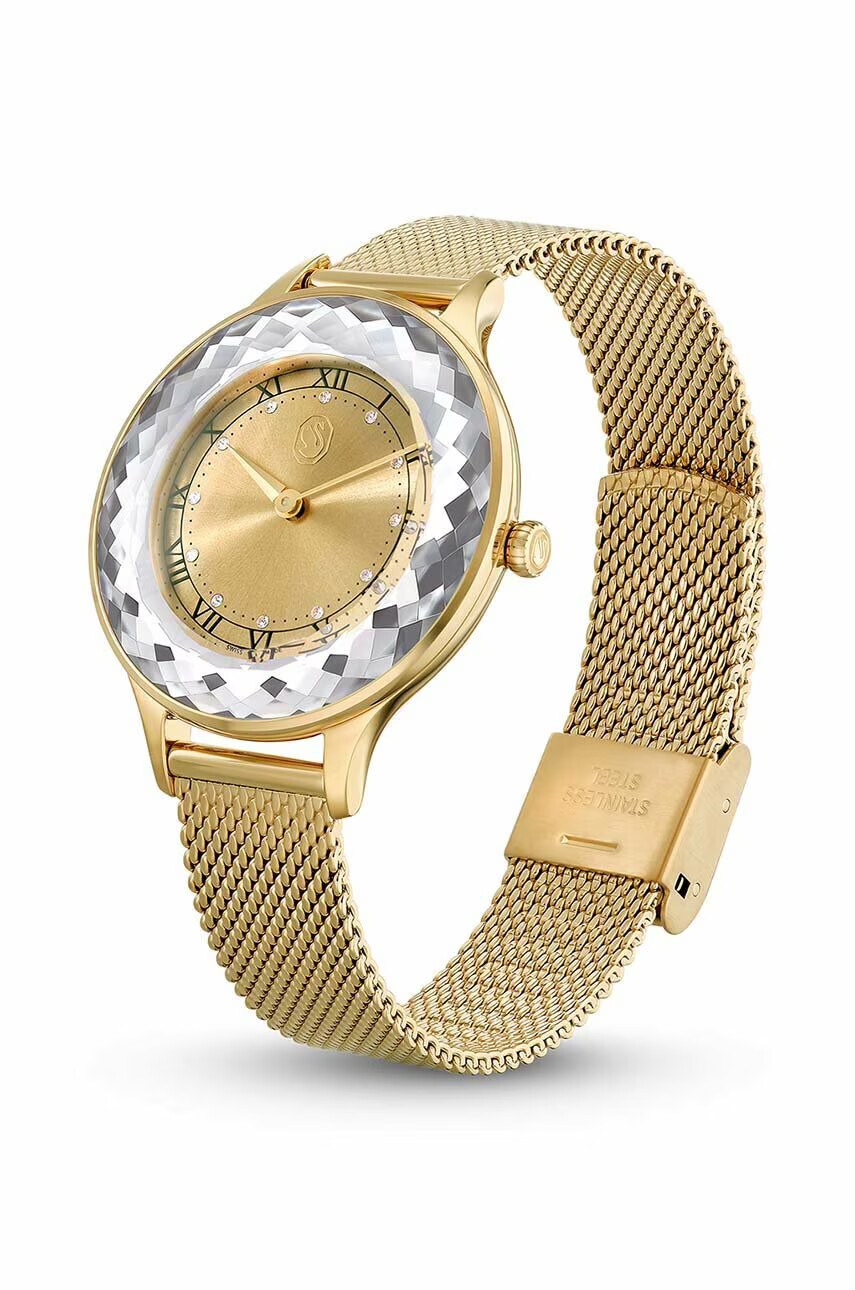 Swarovski Часовник OCTEA NOVA 5649993 дамски в златисто - Pepit.bg