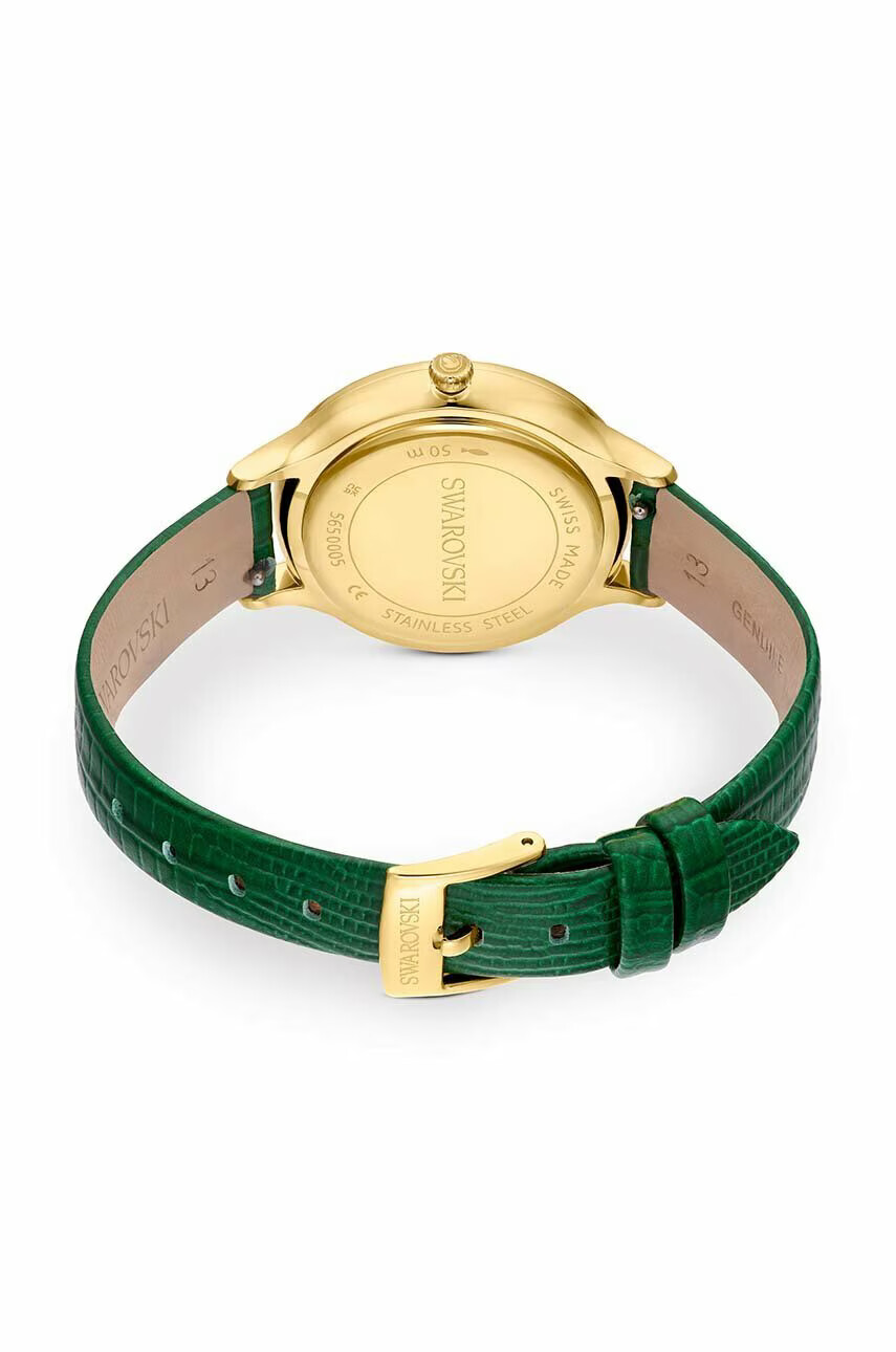 Swarovski Часовник OCTEA NOVA 5650005 дамски в зелено - Pepit.bg
