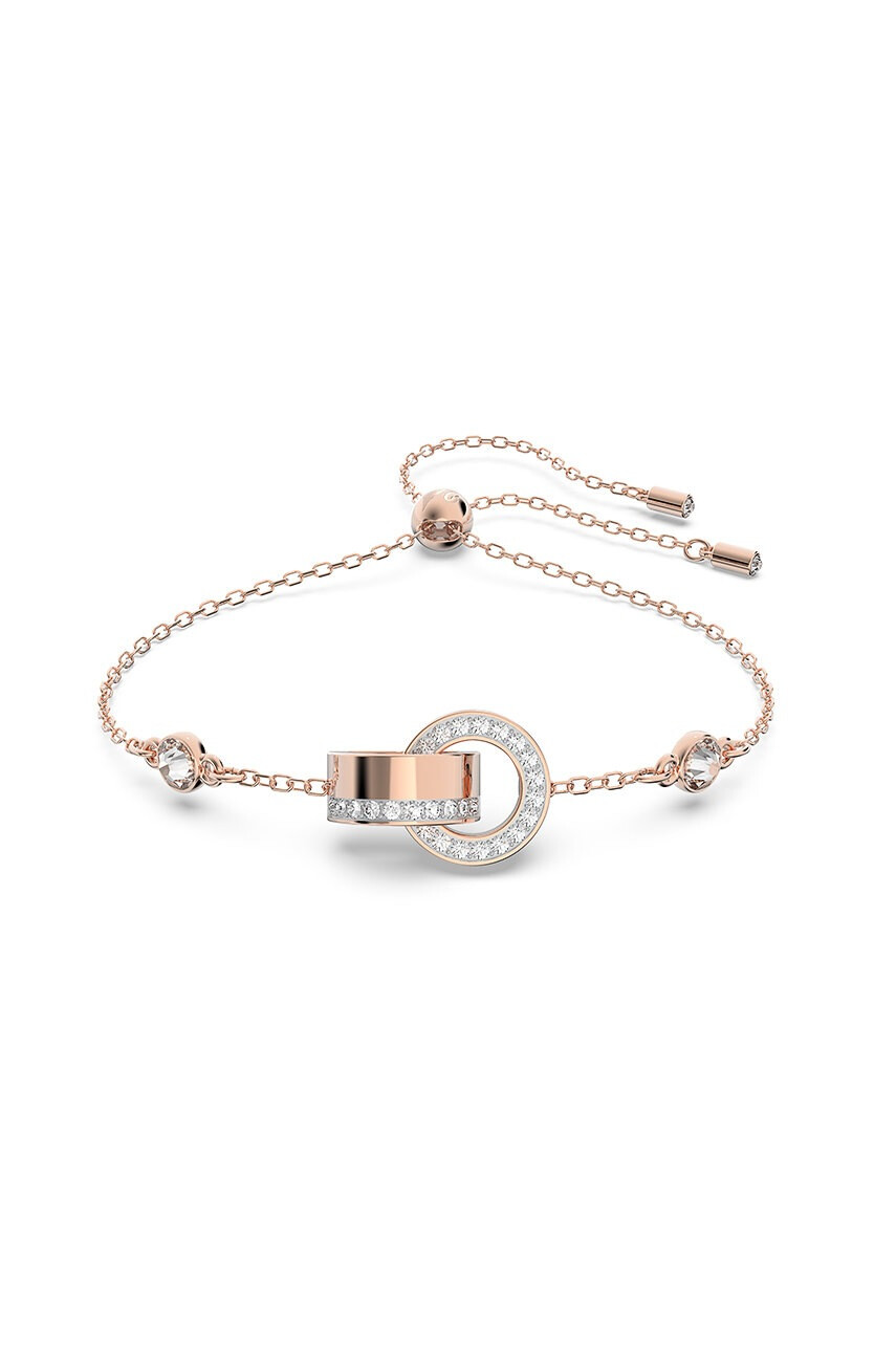 Swarovski Гривна дамска в златисто - Pepit.bg
