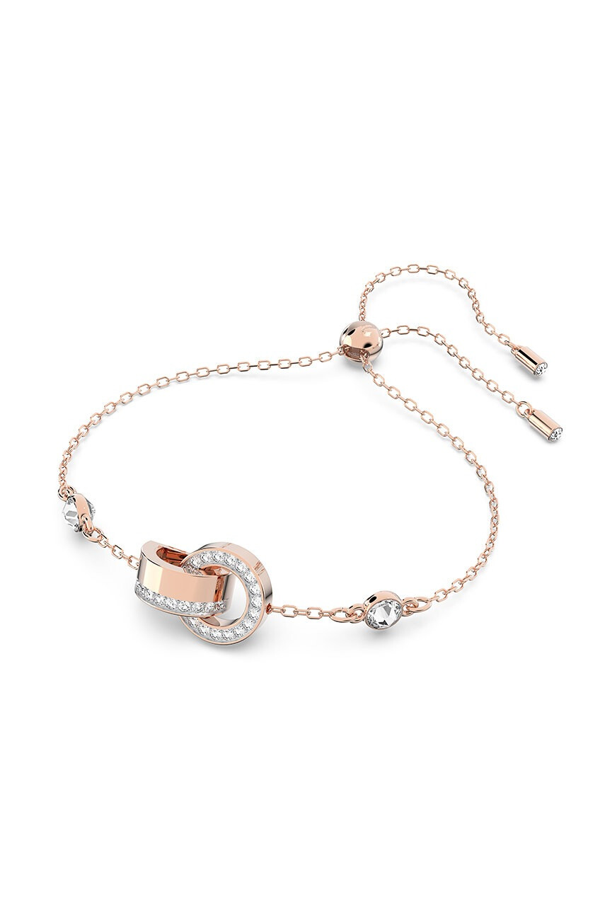 Swarovski Гривна дамска в златисто - Pepit.bg