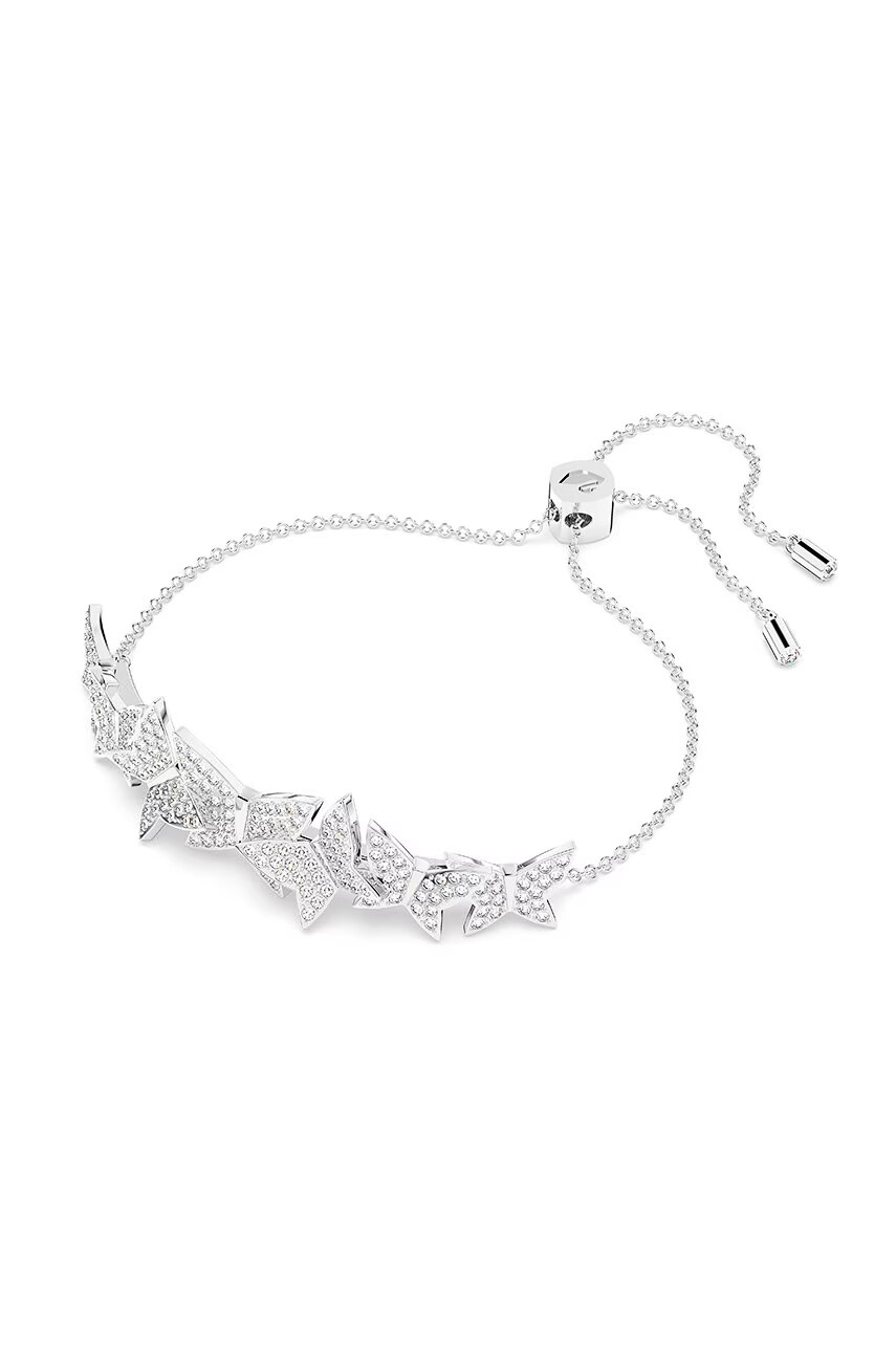 Swarovski Гривна дамска в сребристо - Pepit.bg