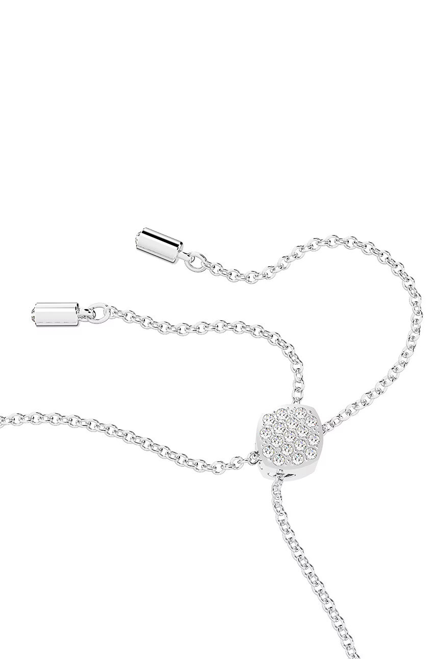 Swarovski Гривна дамска в сребристо - Pepit.bg