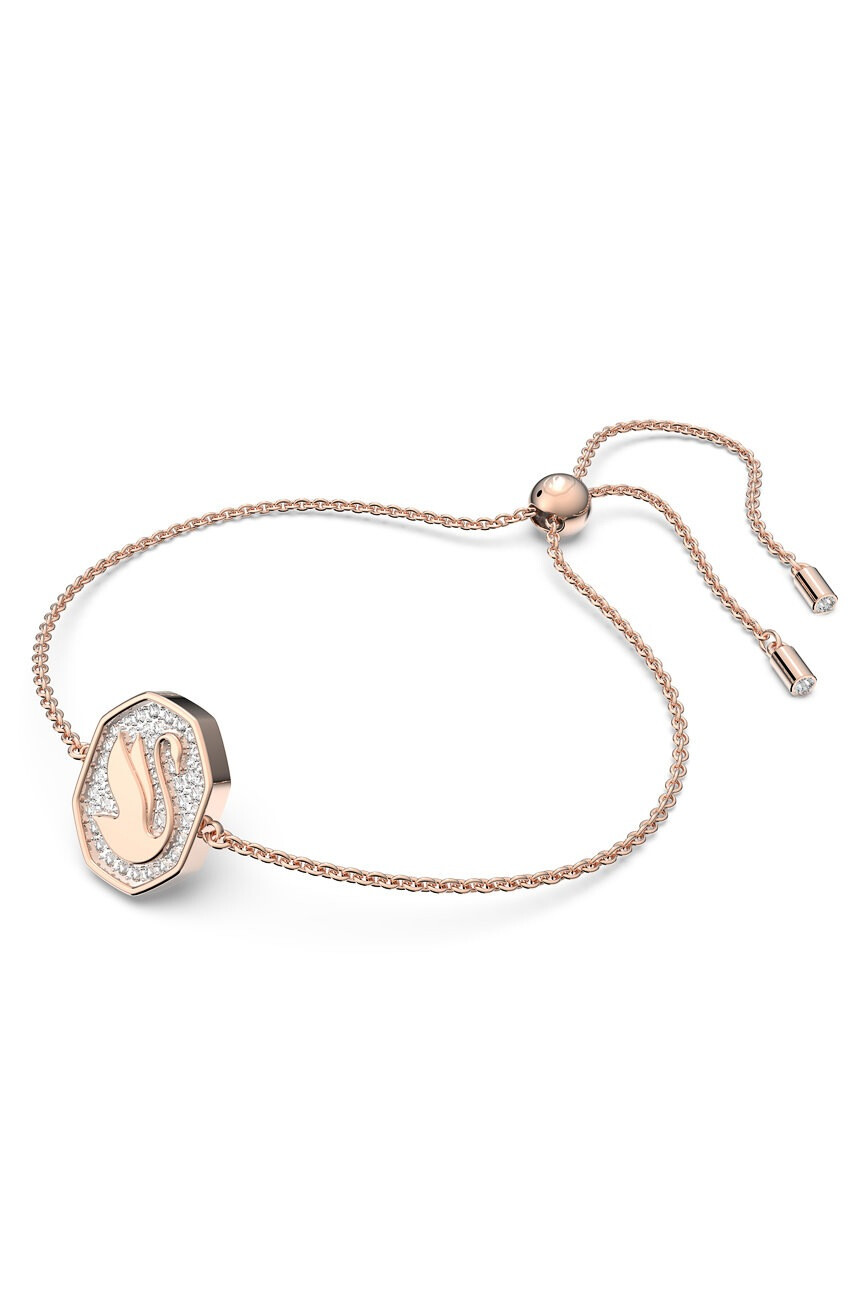 Swarovski Гривна дамска в златисто - Pepit.bg