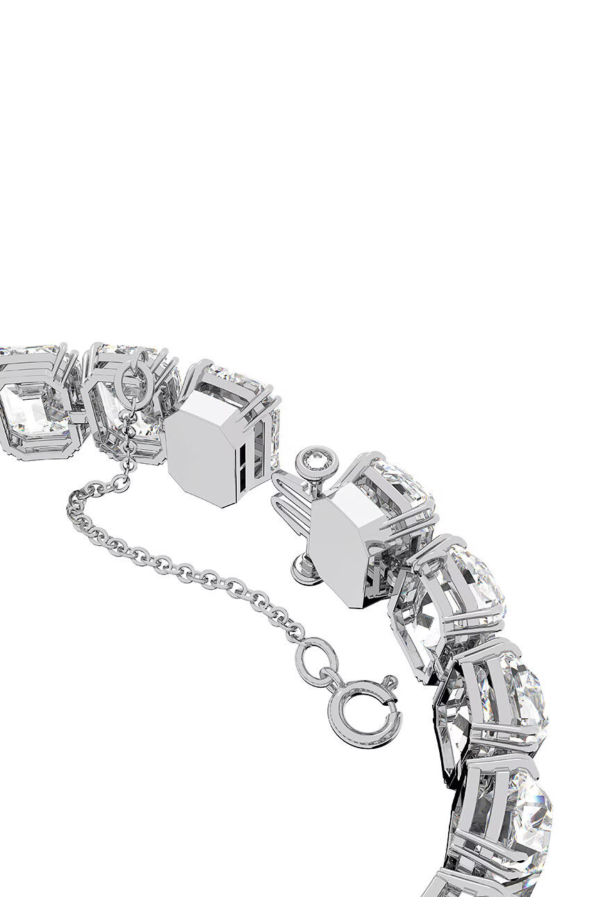 Swarovski Гривна дамска в сребристо - Pepit.bg