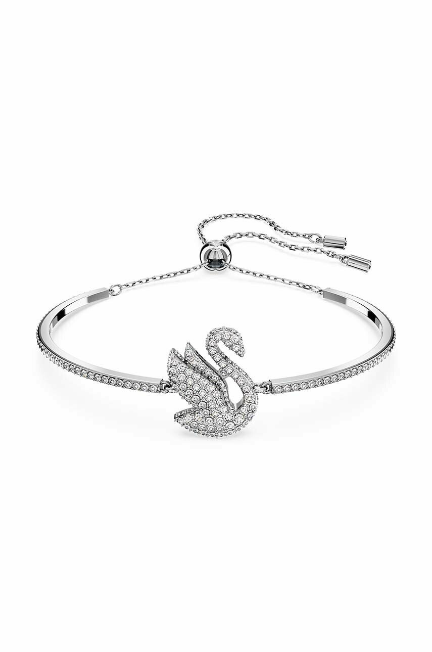 Swarovski Гривна 5649772 ICONIC SWAN дамска - Pepit.bg
