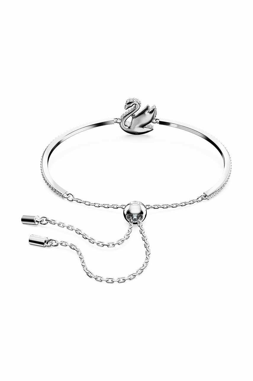 Swarovski Гривна 5649772 ICONIC SWAN дамска - Pepit.bg
