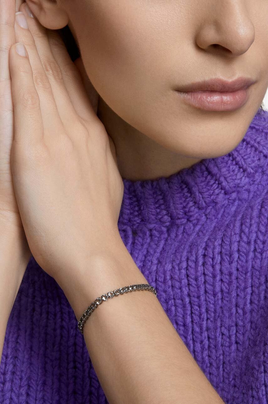Swarovski Гривна 5514655 TENNIS DLX дамска - Pepit.bg