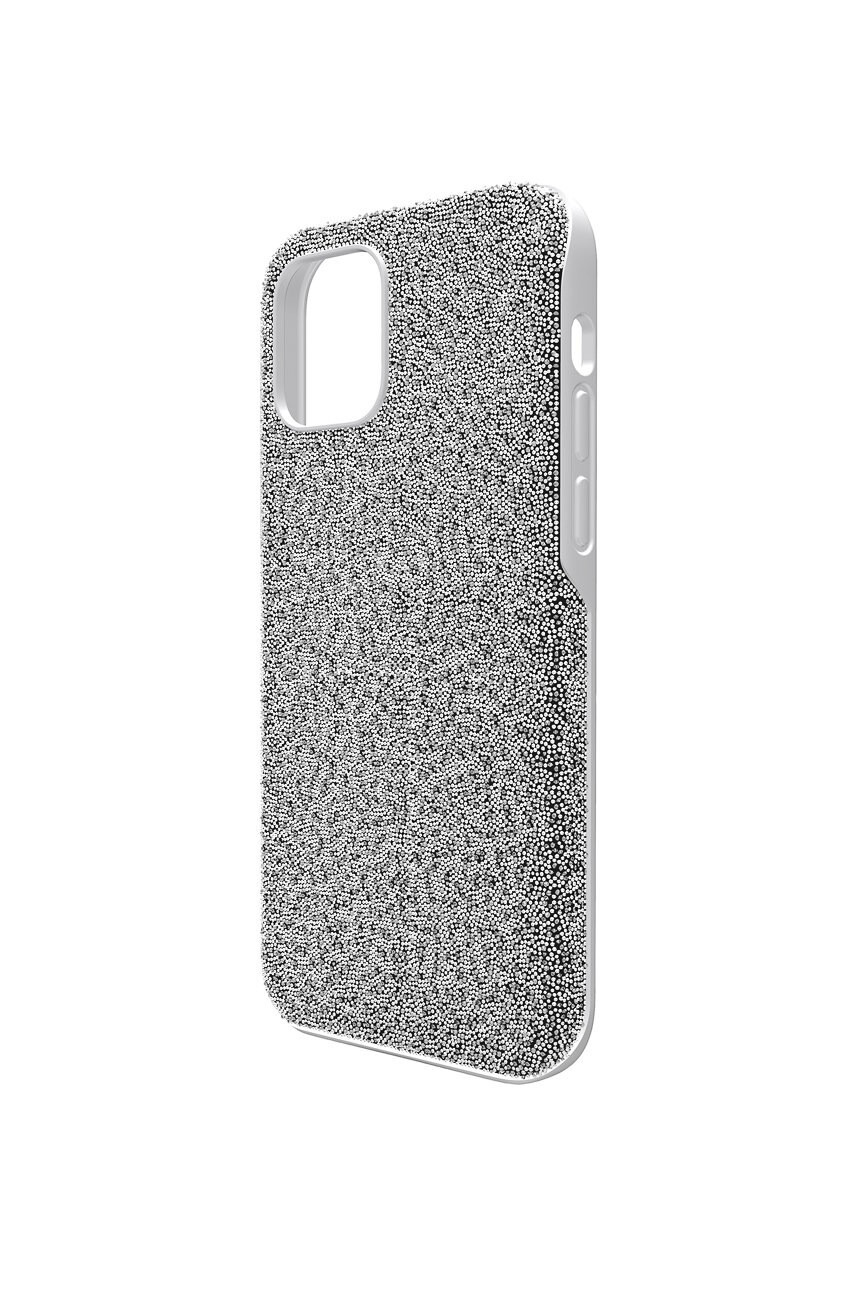 Swarovski Кейс за телефон за iPhone 12/12 Pro High в сиво - Pepit.bg