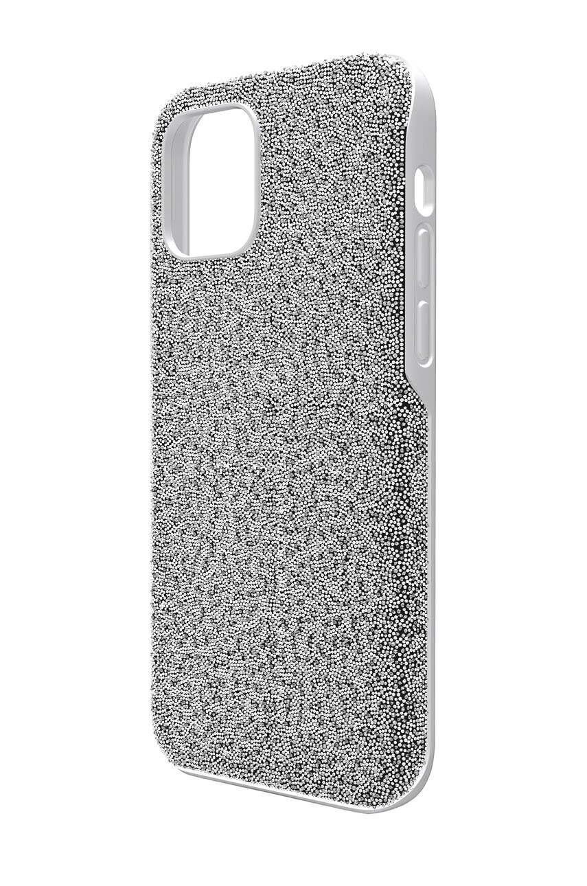 Swarovski Кейс за телефон за iPhone 12 Mini High в сиво - Pepit.bg