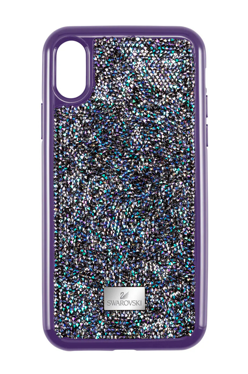Swarovski Кейс за телефон за iPhone® X/XS в лилаво - Pepit.bg