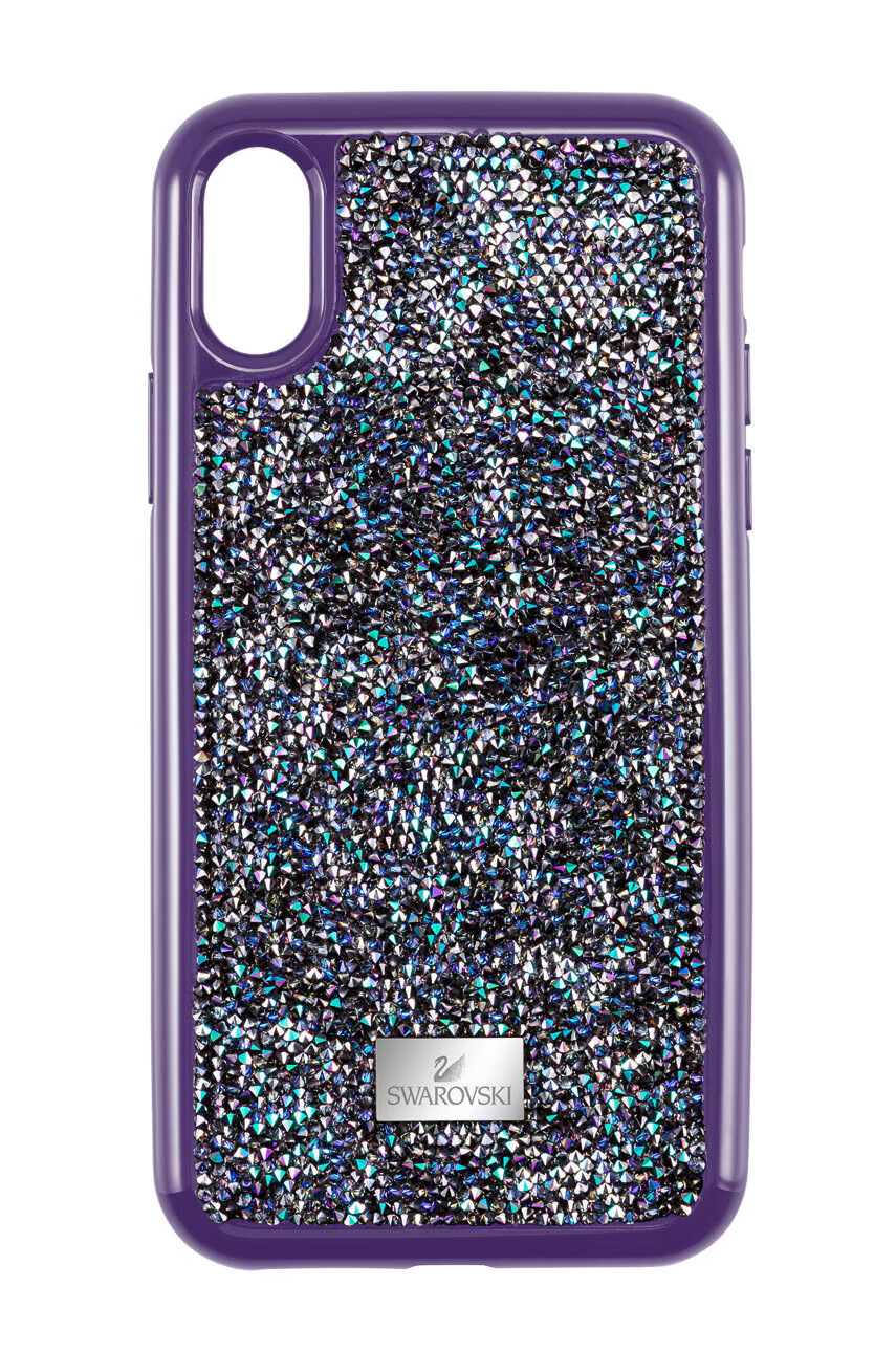 Swarovski Кейс за телефон за iPhone® XS Max в лилаво - Pepit.bg