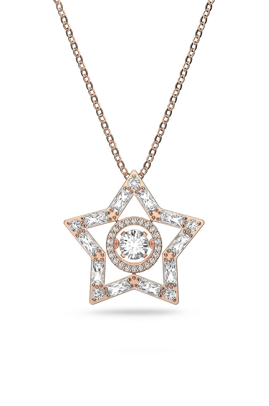 Swarovski Колие в златисто - Pepit.bg