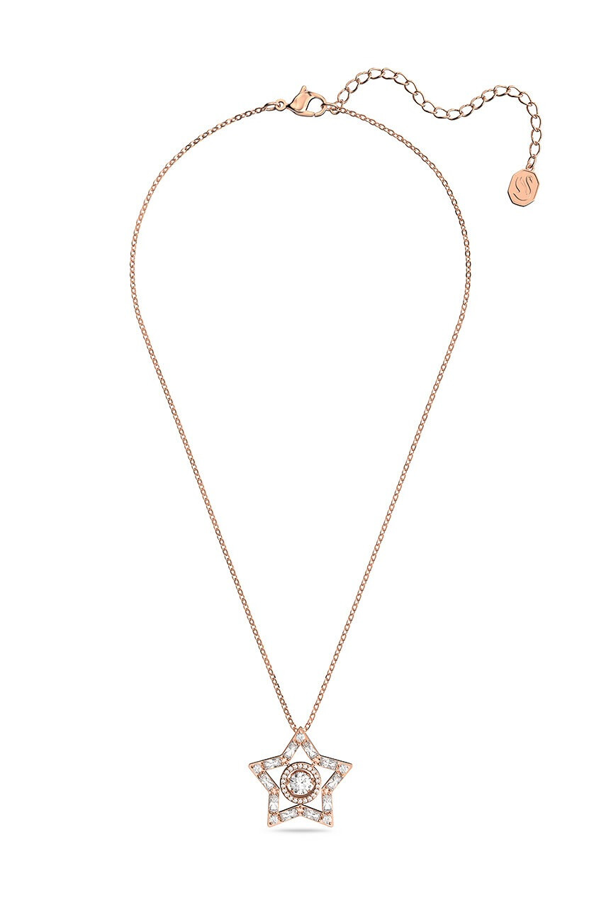 Swarovski Колие в златисто - Pepit.bg