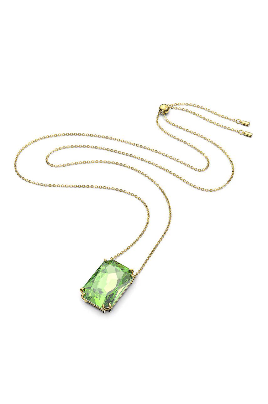 Swarovski Колие в зелено - Pepit.bg