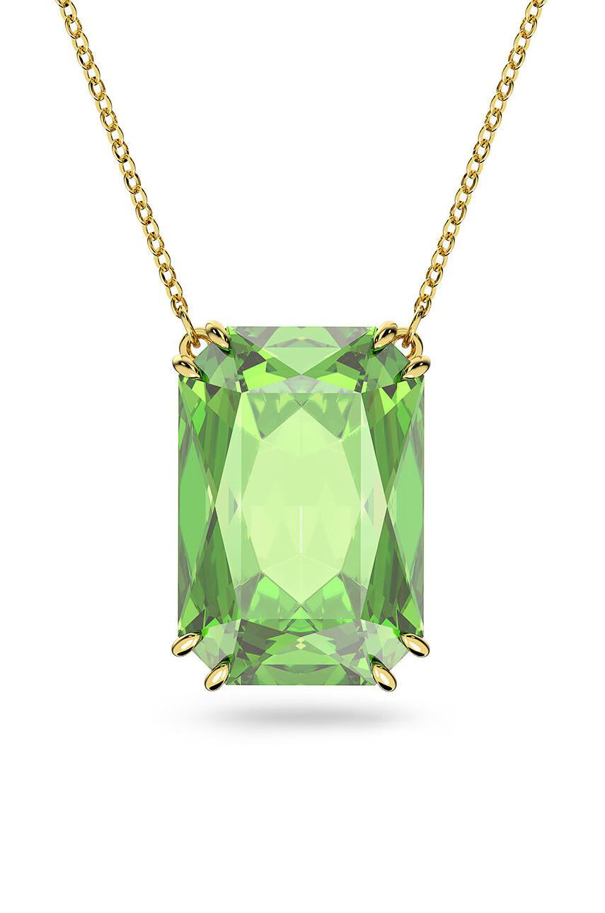 Swarovski Колие в зелено - Pepit.bg