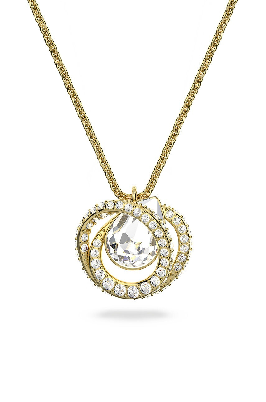 Swarovski Колие в златисто - Pepit.bg