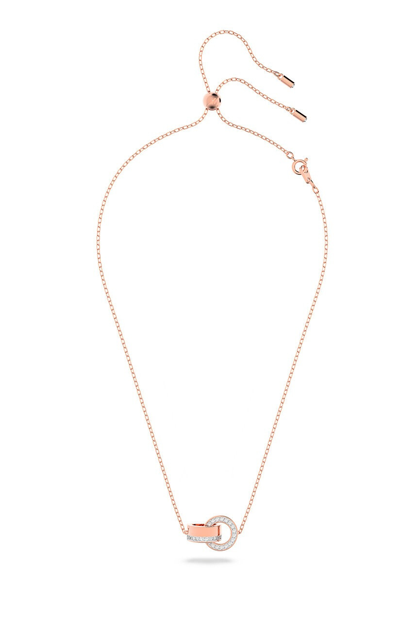 Swarovski Колие в златисто - Pepit.bg