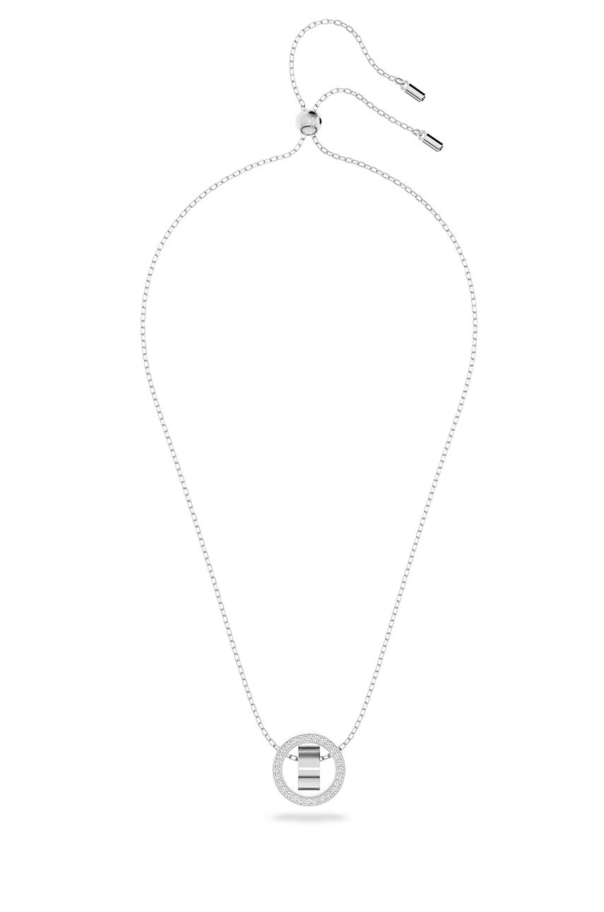 Swarovski Колие в сребристо - Pepit.bg