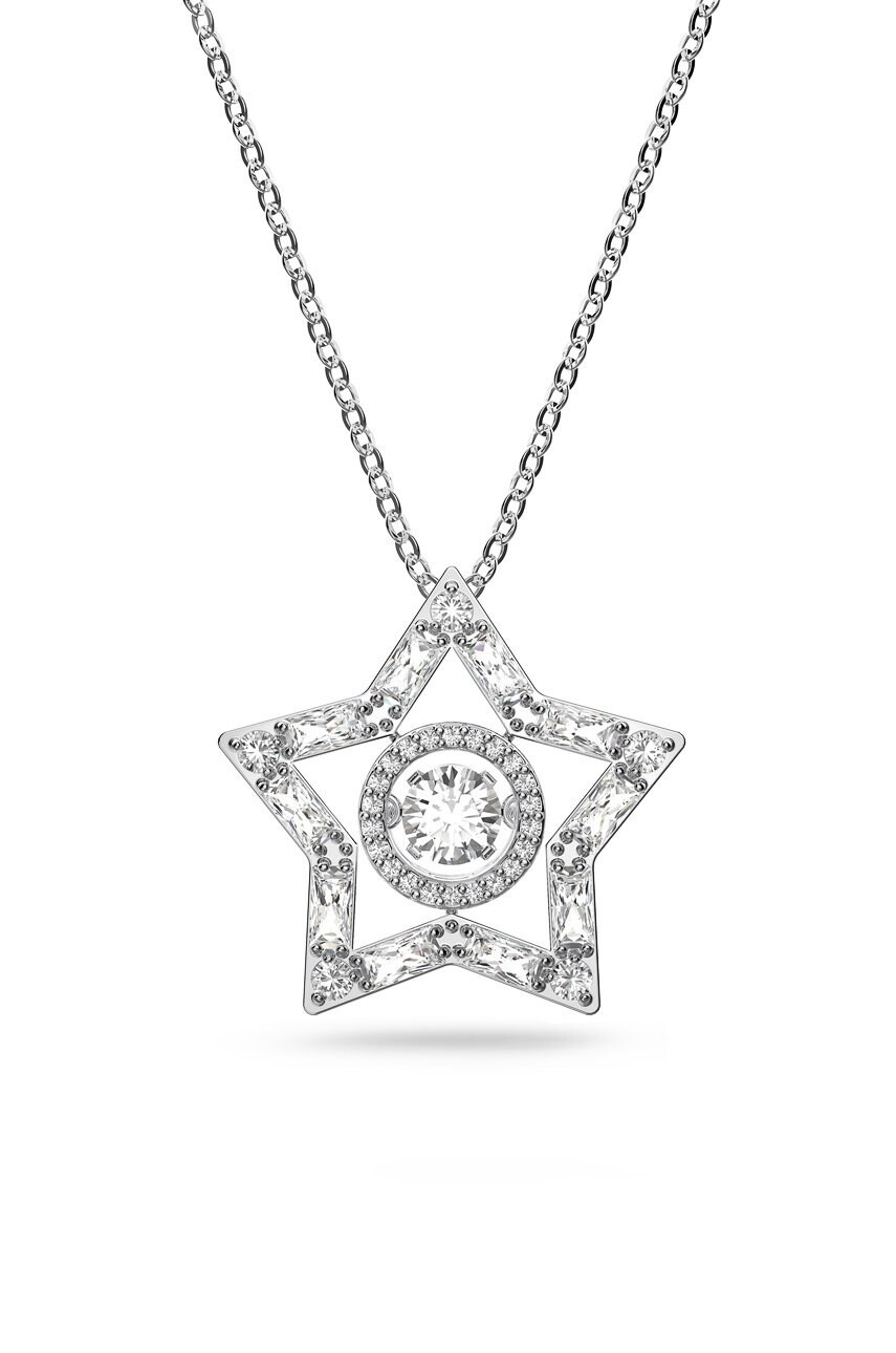 Swarovski Колие в сребристо - Pepit.bg