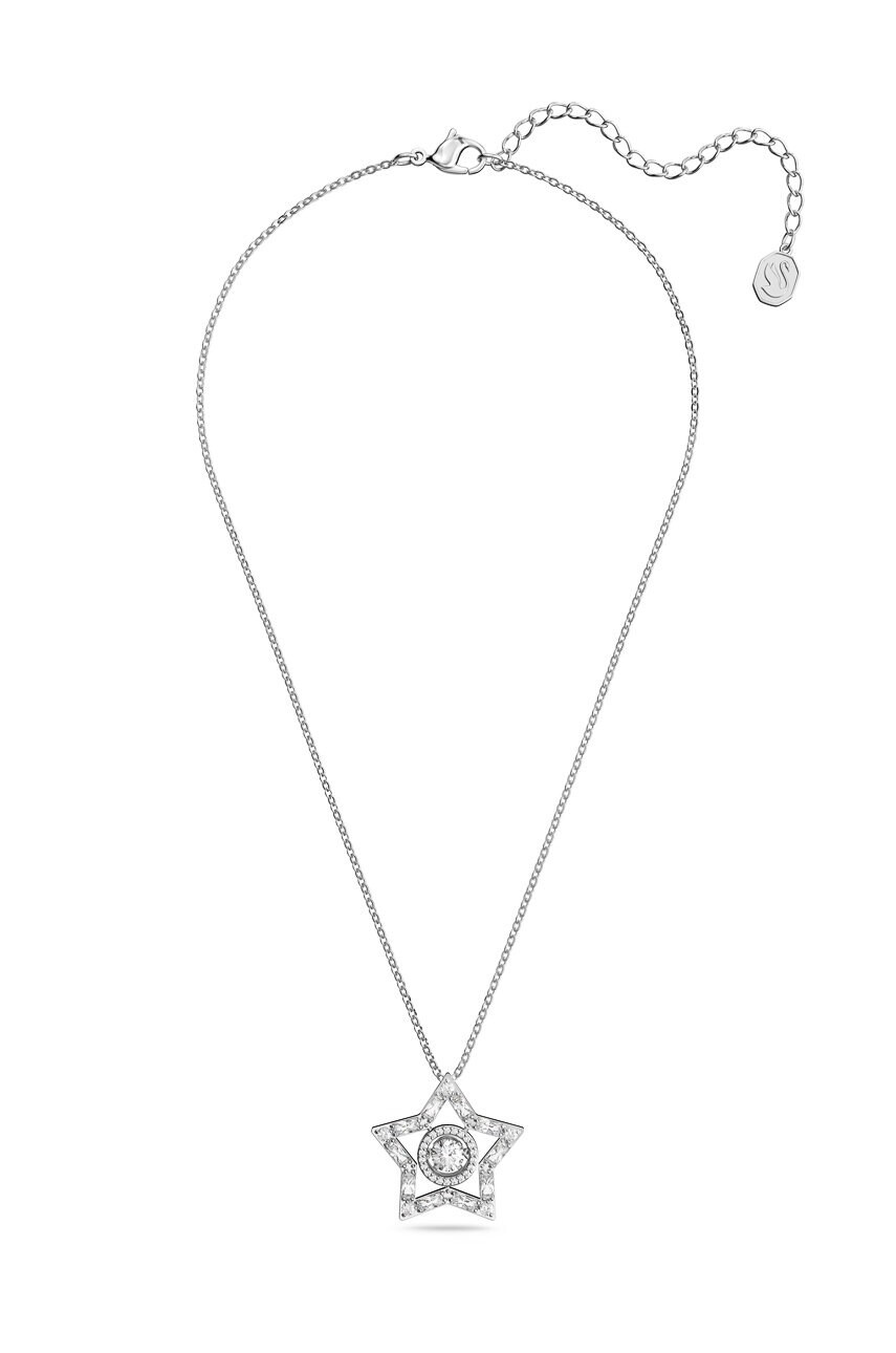 Swarovski Колие в сребристо - Pepit.bg