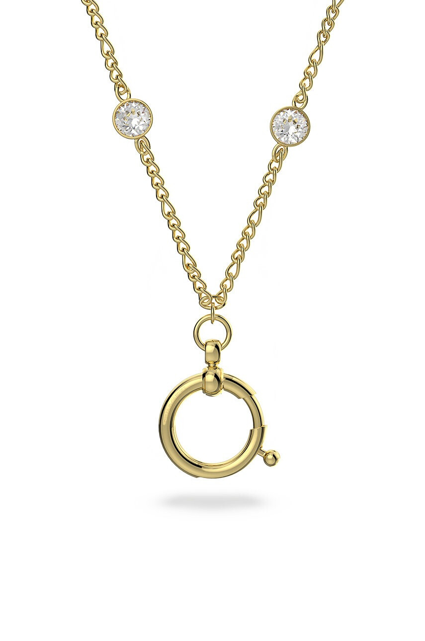 Swarovski Колие в златисто - Pepit.bg
