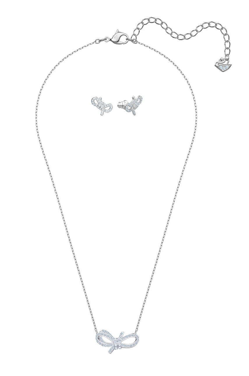 Swarovski Колие и обици LIFELONG BOW - Pepit.bg