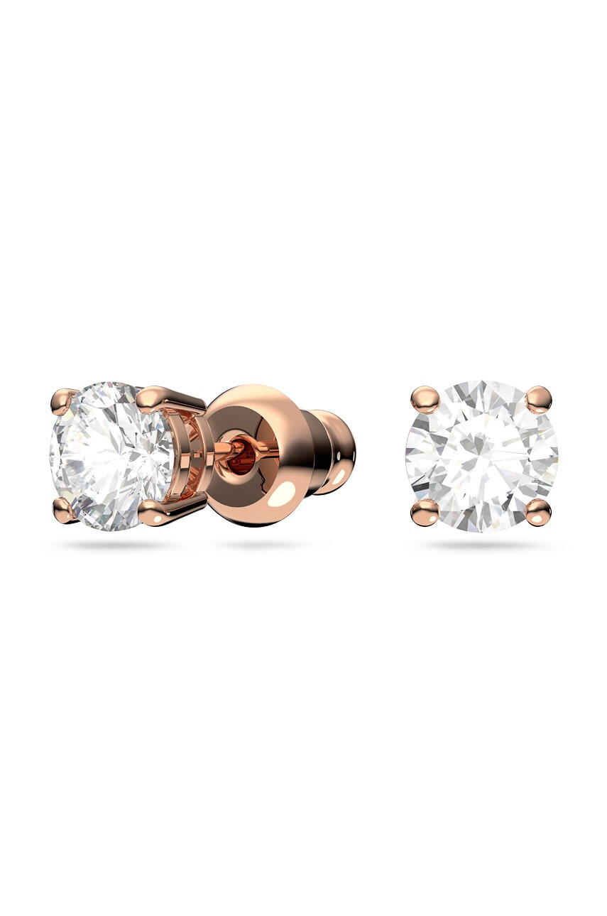 Swarovski Колие и обици в златисто - Pepit.bg
