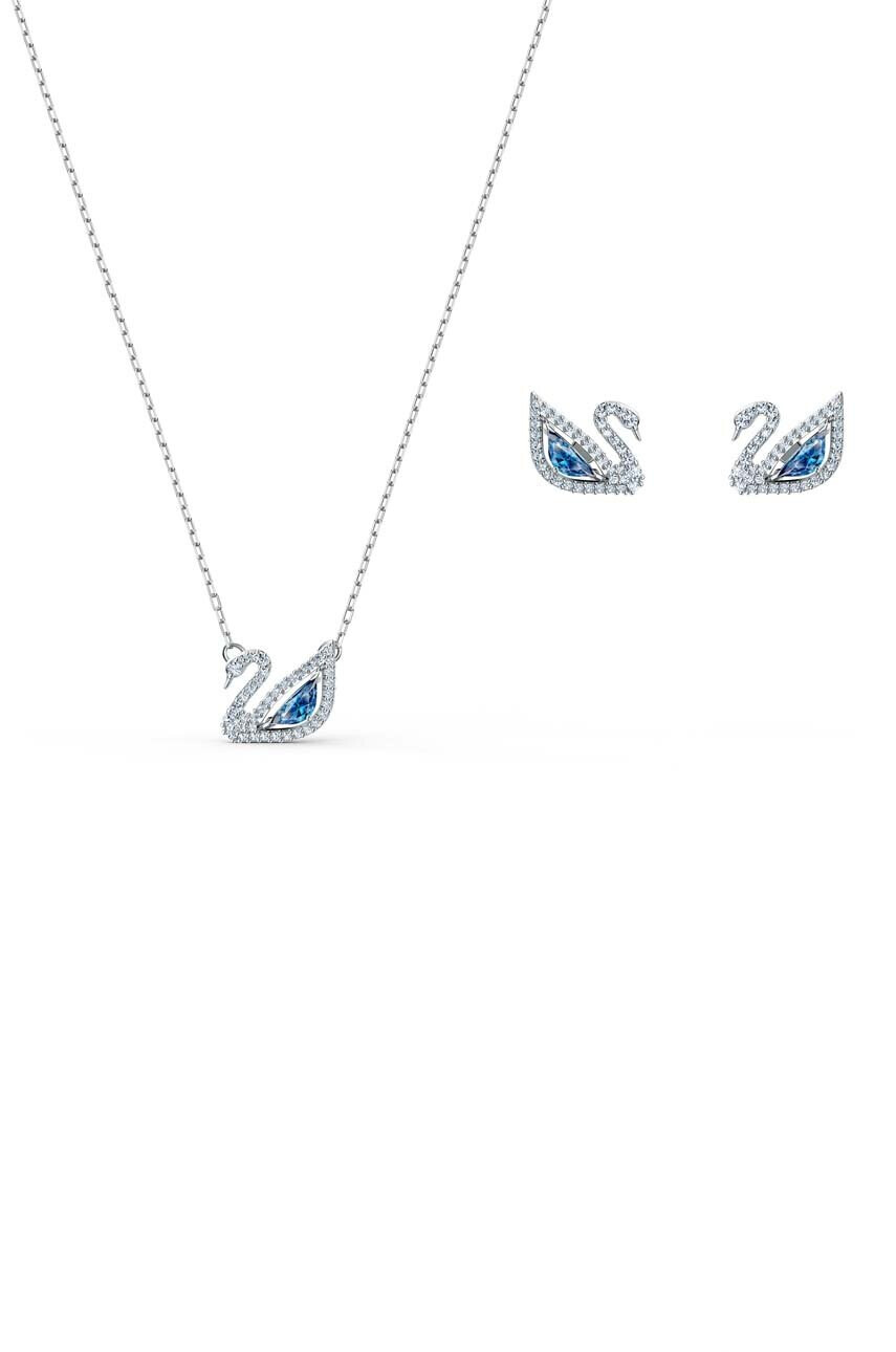 Swarovski Колие и обици 5521471 SS TE DAZZLING SWAN - Pepit.bg