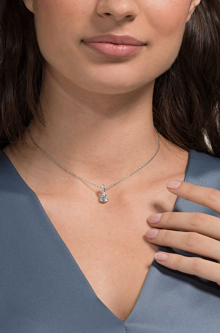 Swarovski Колие Solitaire - Pepit.bg