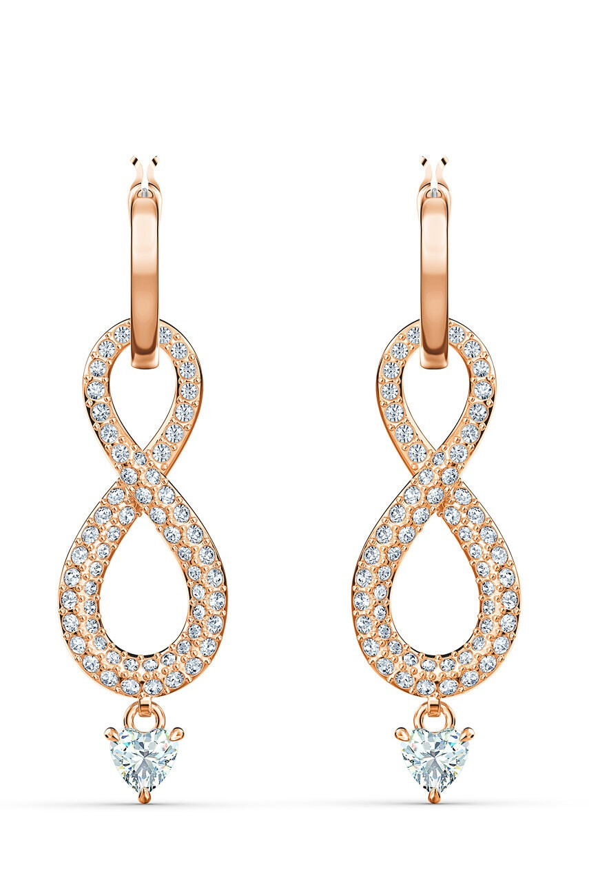 Swarovski Обици Infinity - Pepit.bg
