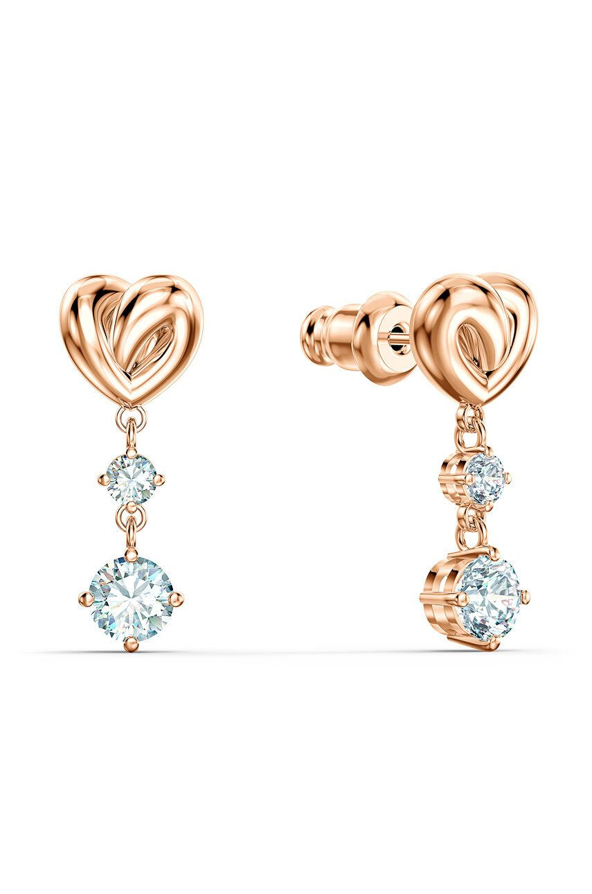 Swarovski Обици Lifelong Heart - Pepit.bg