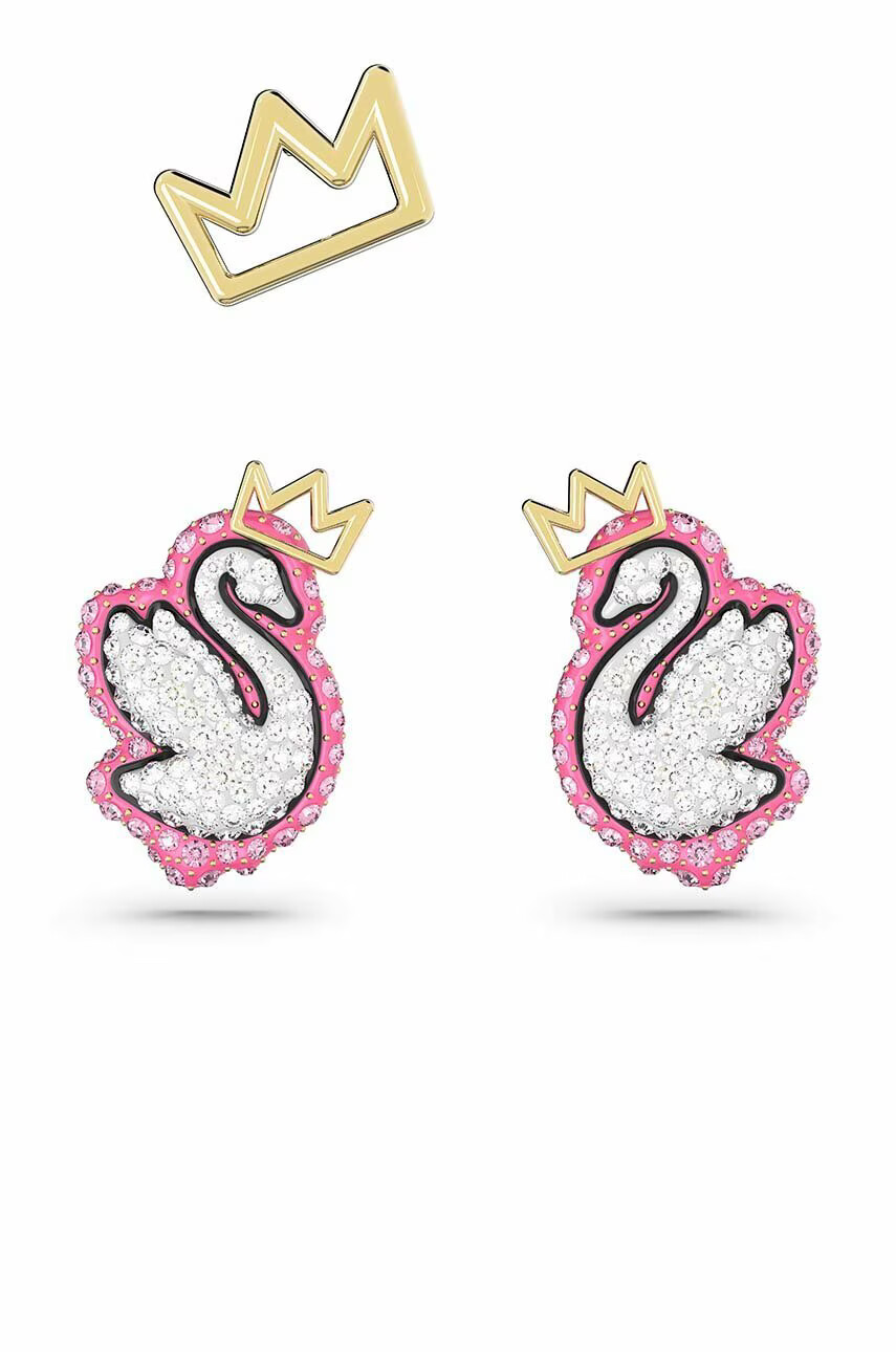 Swarovski Обица POP SWAN (3 броя) - Pepit.bg