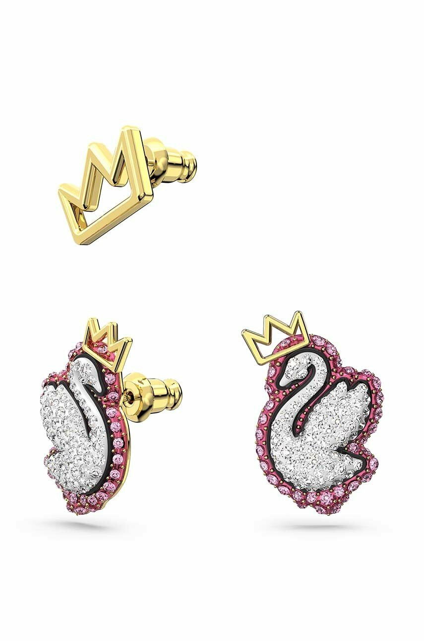 Swarovski Обица POP SWAN (3 броя) - Pepit.bg