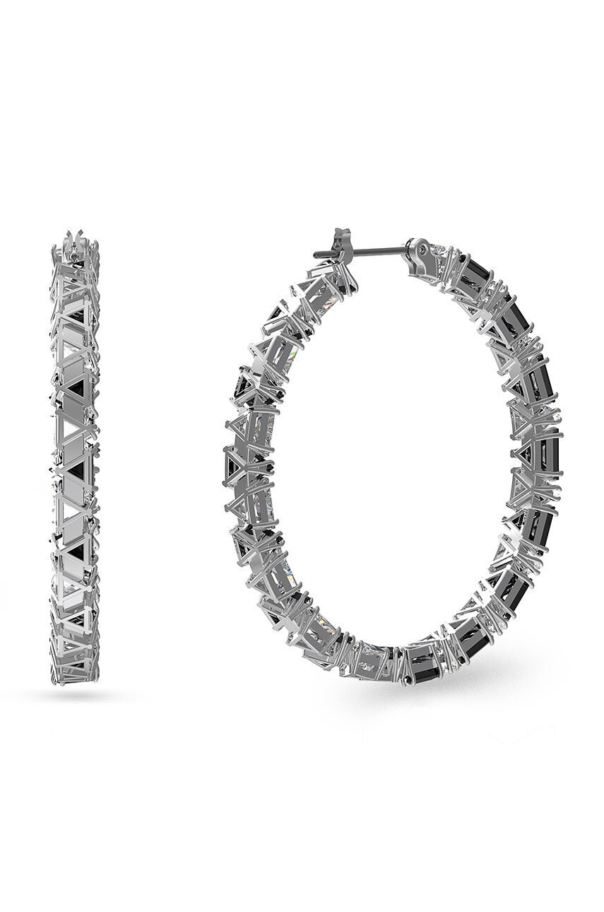 Swarovski Обици в сребристо - Pepit.bg