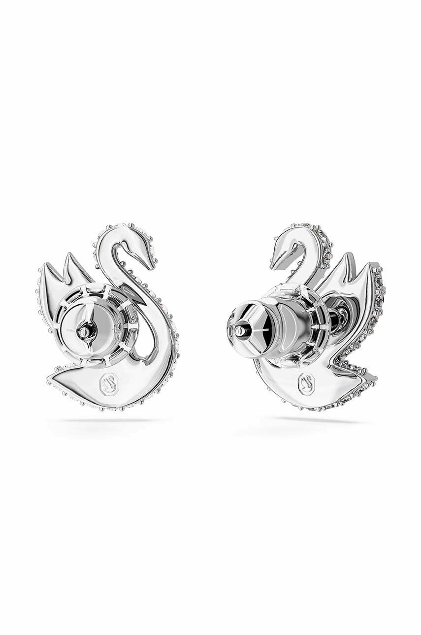 Swarovski Обици Iconic Swan - Pepit.bg