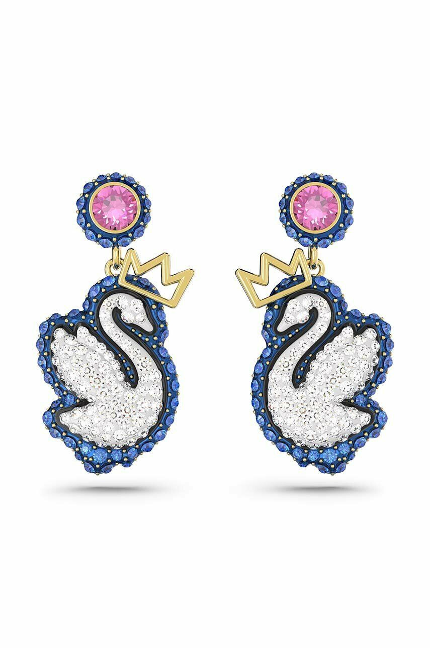 Swarovski Обици POP SWAN - Pepit.bg