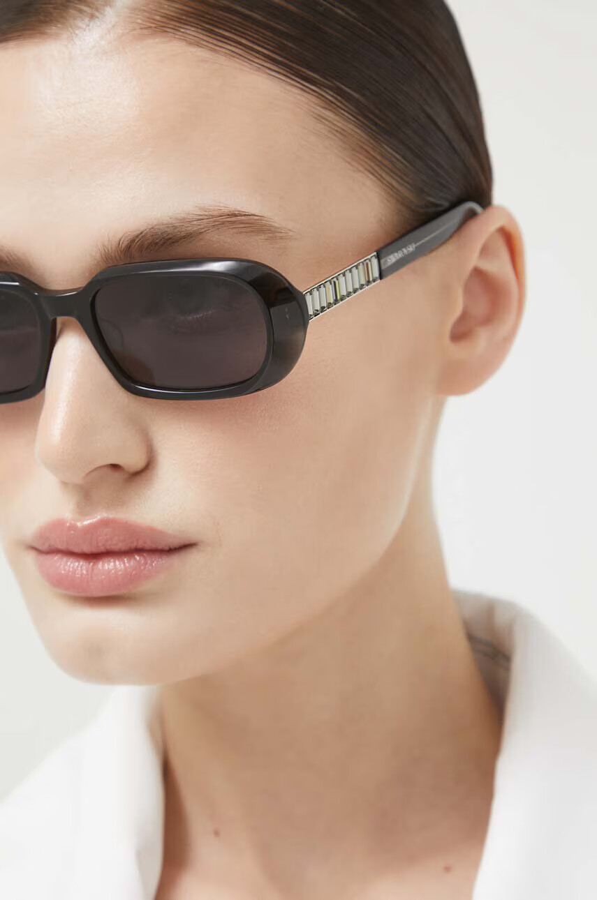 Swarovski Слънчеви очила 56499035 MATRIX в черно - Pepit.bg