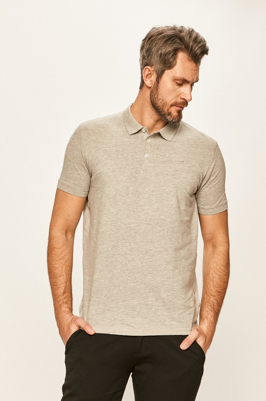 Tailored & Originals Тениска с яка - Pepit.bg