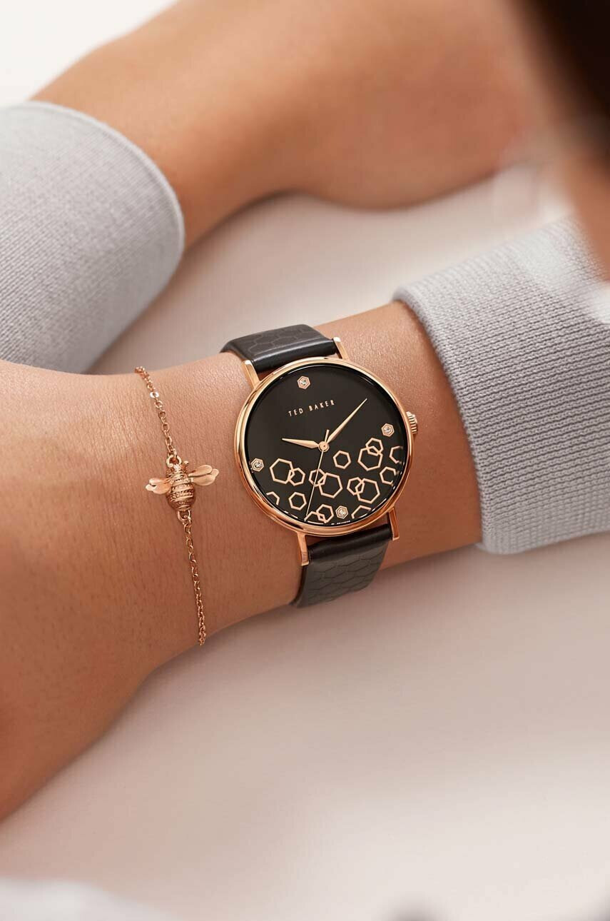 Ted Baker Часовник дамски в черно - Pepit.bg