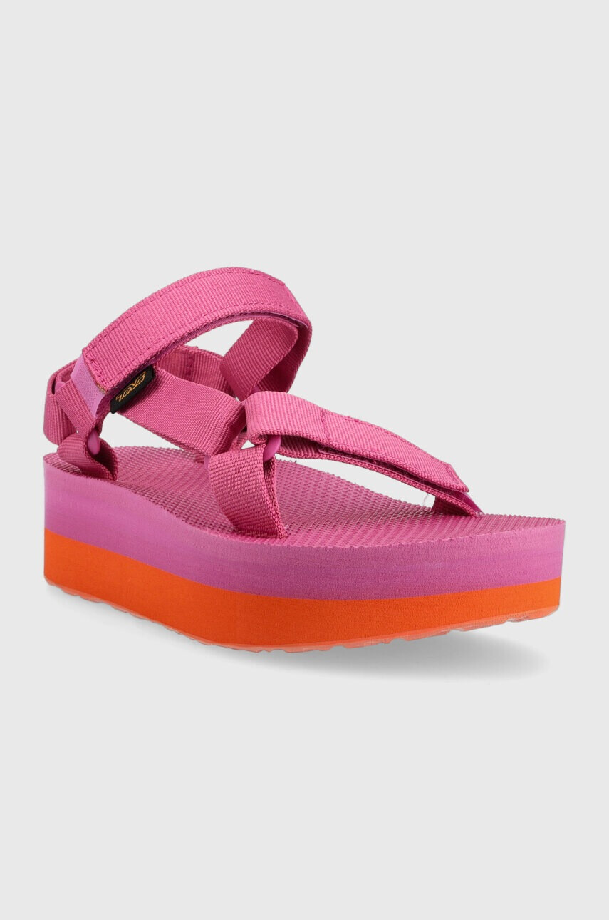Teva Сандали Flatform Universal в розово с платформа 1008844 - Pepit.bg