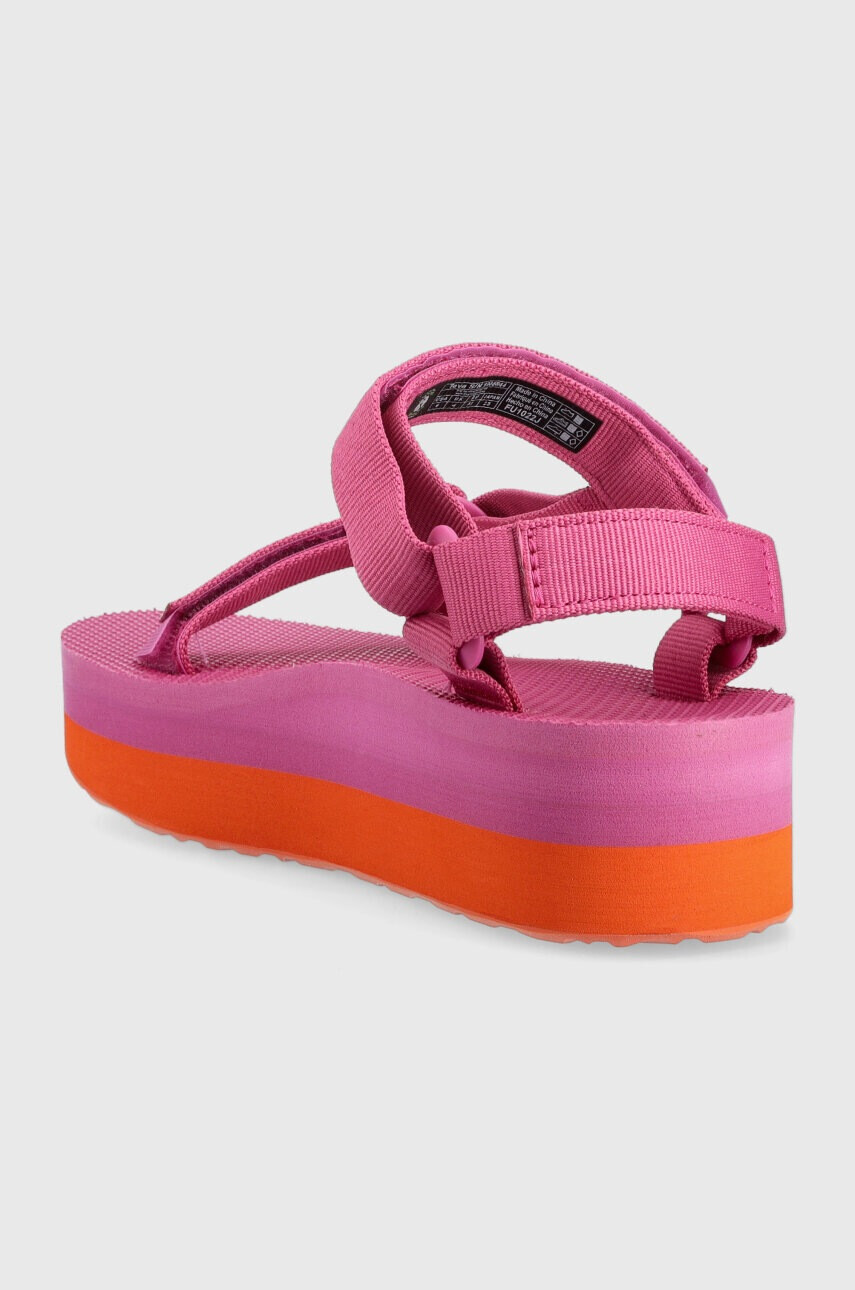 Teva Сандали Flatform Universal в розово с платформа 1008844 - Pepit.bg