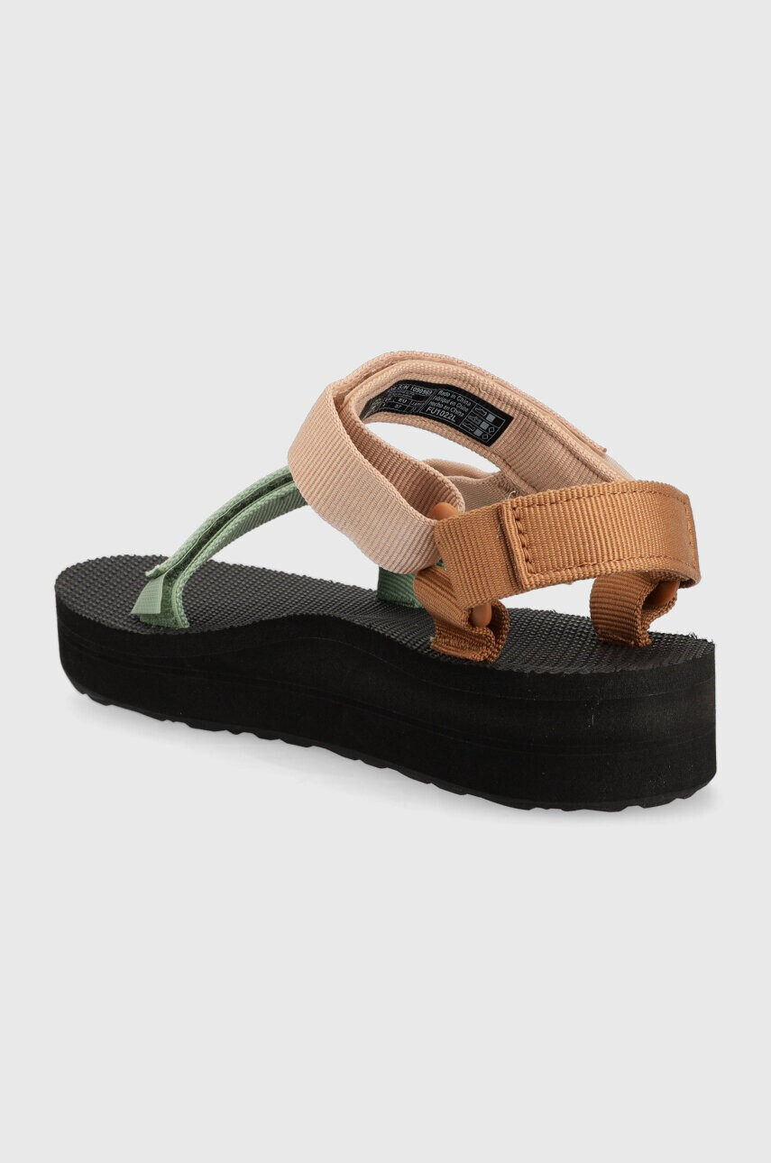 Teva Сандали Midform Universal в кафяво с платформа 1090969 - Pepit.bg