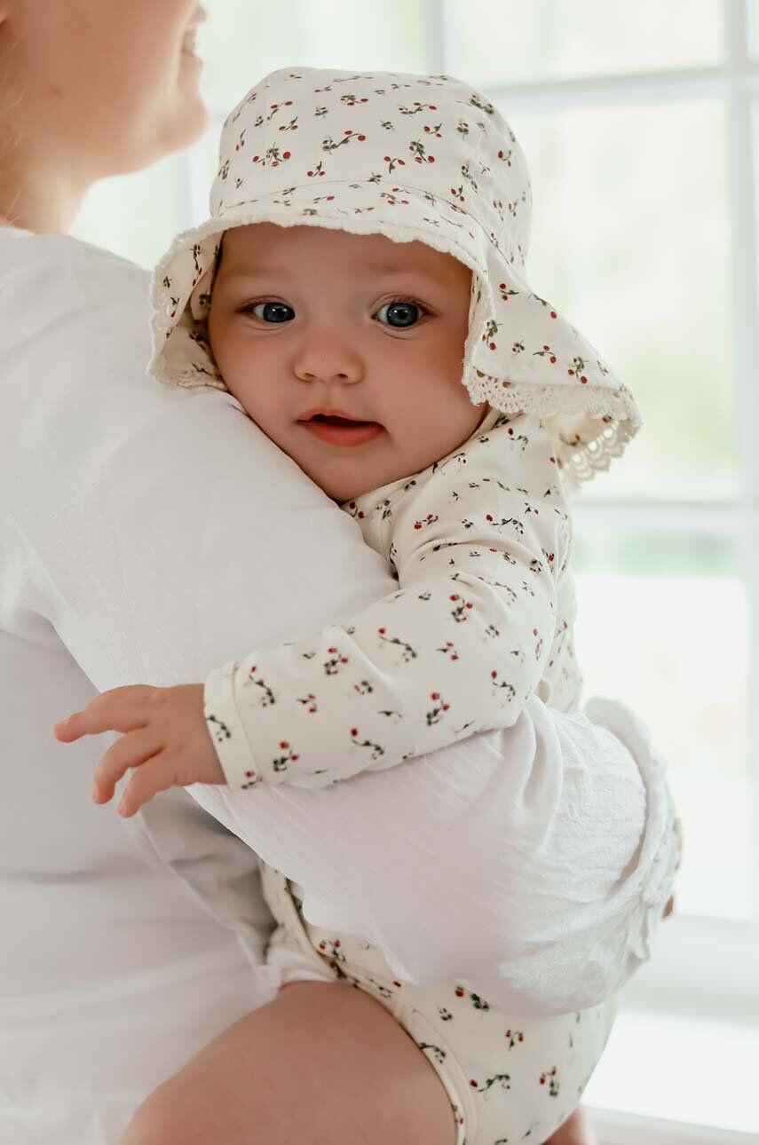 That's mine Детска памучна капела в бежово от памук - Pepit.bg