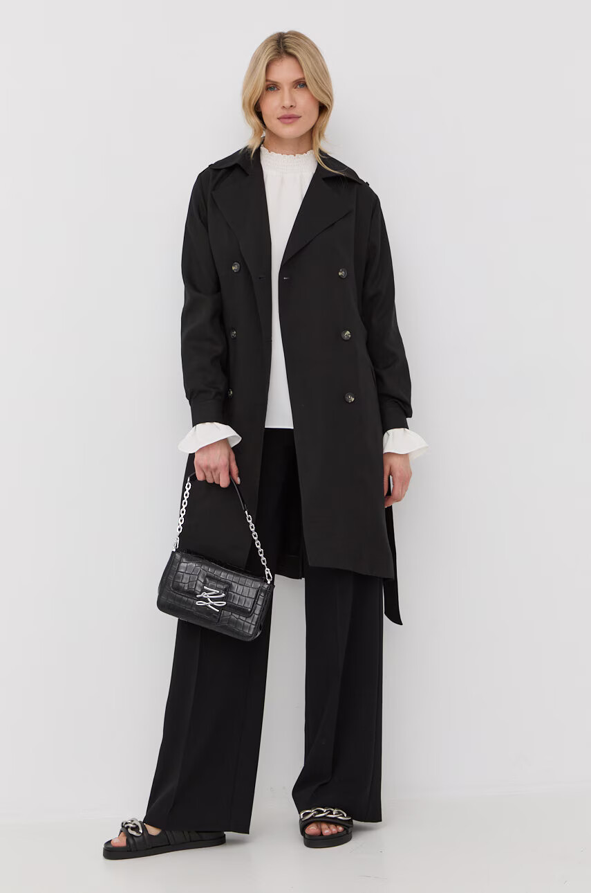 The Kooples Блуза в бяло с изчистен дизайн - Pepit.bg