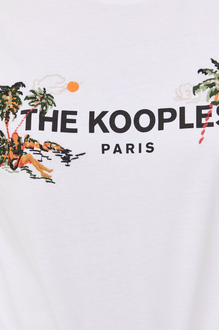 The Kooples Памучна тениска - Pepit.bg