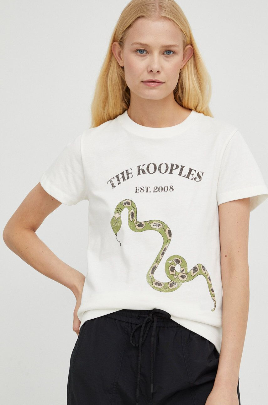 The Kooples Памучна тениска - Pepit.bg